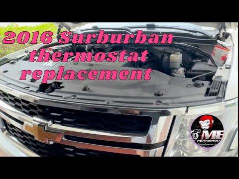 How to replace a thermostat on a 2016-2020 Chevy Suburban 5.3 engine