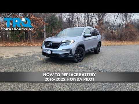 How to Replace Battery 2016-2022 Honda Pilot