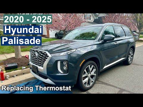 DIY 2020 2021 2022 2023 2024 2025 Hyundai Palisade Replacing Thermostat