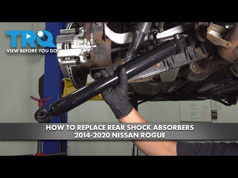 How to Replace Rear Shock Absorbers on a 2014 Nissan Rogue