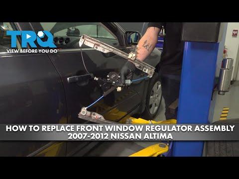 How to Replace Front Window Regulator Assembly 2007-2012 Nissan Altima