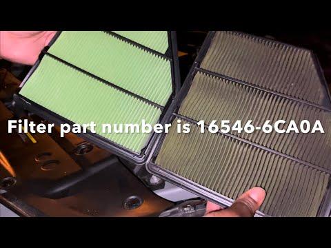 How to Replace the Engine Air Filter on a 2019-2024 Nissan Altima (Trim: S)