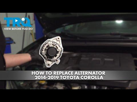 How to Replace the Alternator on a 2014-2019 Toyota Corolla (Trim: LE | Engine: Inline 4 1.8L)