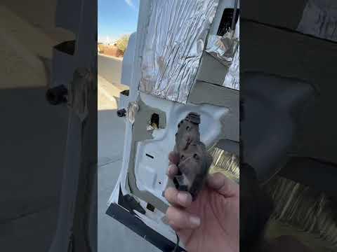 Super duty door lock actuator replacement