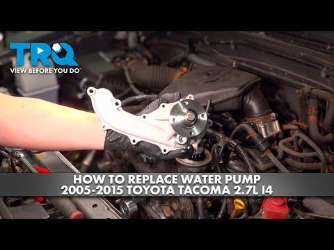 How to Replace Water Pump 2005-2015 Toyota Tacoma 2.7L I4