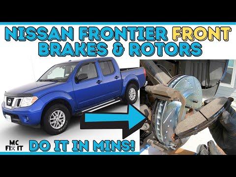 How to Replace Front Brake Pads and Rotors on a 2005-2024 Nissan Frontier (Engine: V6 4.0L)
