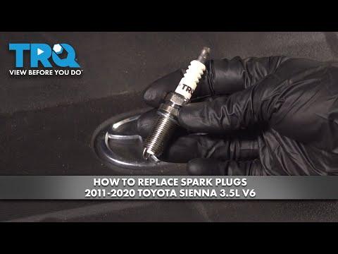 How to Replace Spark Plugs 2011-2020 Toyota Sienna 3.5L V6