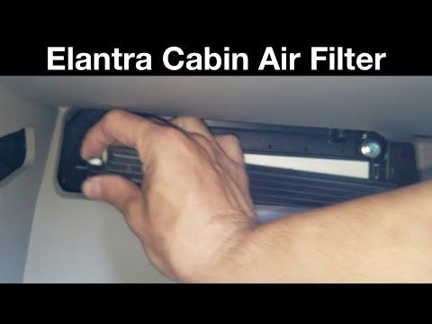 2018 Hyundia Elantra How to replace Cabin Air Filter / Maintenance