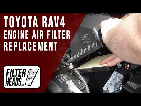 How to Replace Engine Air Filter 2016 Toyota RAV4 L4 2.5L | TA25786, AF3938