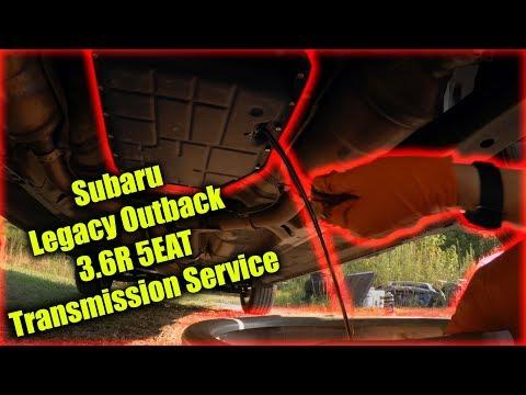 How to Change Transmission Fluid on a 2000-2014 Subaru Outback 5-Speed Automatic (Trim: 3.6R Limited | Engine: Flat 6 3.6L)