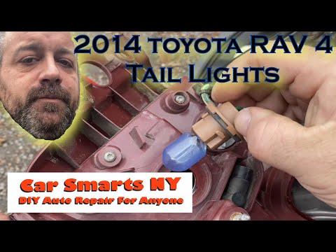 How to Replace Both Taillight Bulbs on a 2014 Toyota RAV4