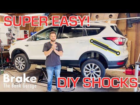 How to Replace Rear Shocks on a Ford Escape (2013-2019)