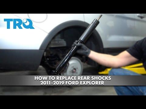 How to Replace Rear Shock Absorbers on a 2017 Ford Explorer
