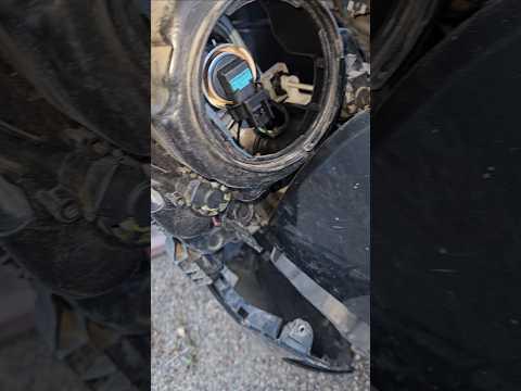 cadillac srx 2010, front left turn signal replacement