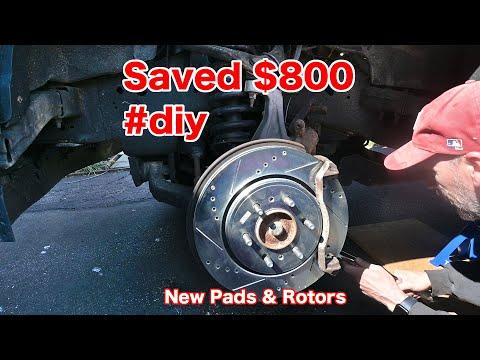 2018 Ford F150 Front Brake Pad and Rotor Replace | Saved $800 DIY Instead of Dealer XLT