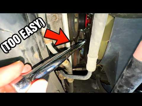 Replacing Serpentine Belt Toyota Tacoma 2005-2015 (SECOND GEN THE EASY WAY)