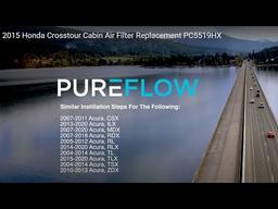 2015 Honda Crosstour Cabin Air Filter Replacement - PC5519HX: Breathe Easier in Your Crosstour!