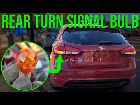 How to Replace Rear Turn Signal Bulb - Kia Forte 5 Hatchback (2017-2018)