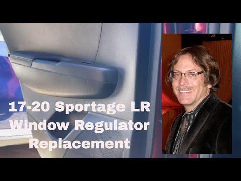 How to Replace Rear Window Regulator on a 2018 Kia Sportage (Left or Right Rear)