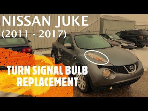 Nissan Juke - FRONT TURN SIGNAL LIGHT BULB REPLACEMENT / REMOVAL (2011 - 2017)