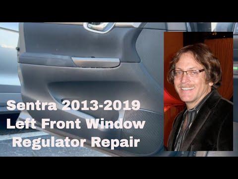 How to Replace Front Window Regulators on a 2013-2019 Nissan Sentra