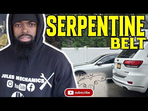 How to Replace the Serpentine Belt on a 2005-2021 Jeep Grand Cherokee (Engine: V8 5.7L)