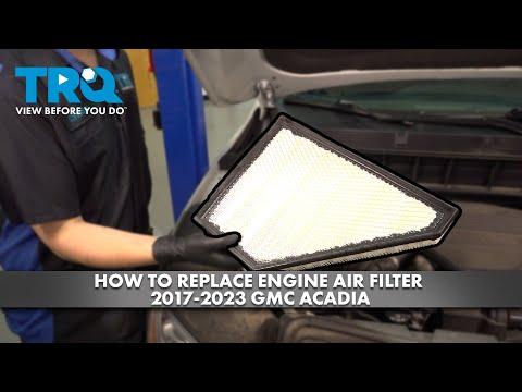 How to Replace the Engine Air Filter on a 2018 GMC Acadia (Step-by-Step)