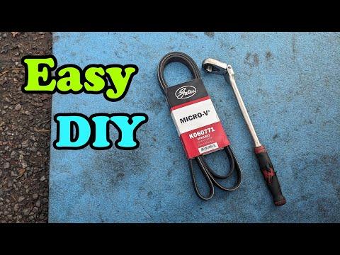 How to Replace the Serpentine Belt on a 2018 Chrysler Pacifica (Accessory Drive Belt)