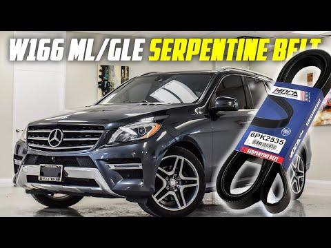 How to Replace the Serpentine Belt on a 2016 Mercedes-Benz GLE350