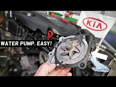 How to Replace the Water Pump on a 2016-2019 Kia Optima 2.4L (Trim: LX | Engine: Inline 4 2.4L)