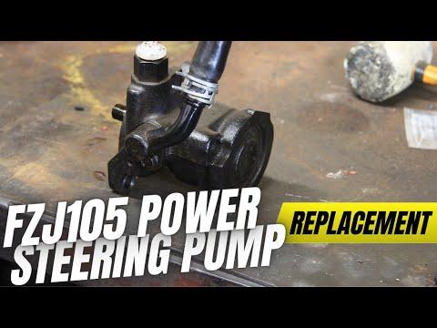 How to Replace the Power Steering Pump on a 2016 Toyota Land Cruiser