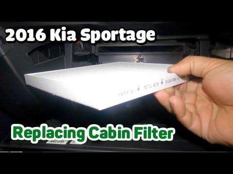 How to Replace the Cabin Air Filter on a 2016 Kia Sportage (Glove Box Method)