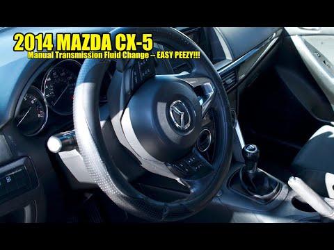 2014 Mazda CX 5 manual transmission drain and refill easy peezy!
