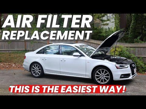 How to Replace the Engine Air Filter on a 2016 Audi A4 (Step-by-Step Guide)