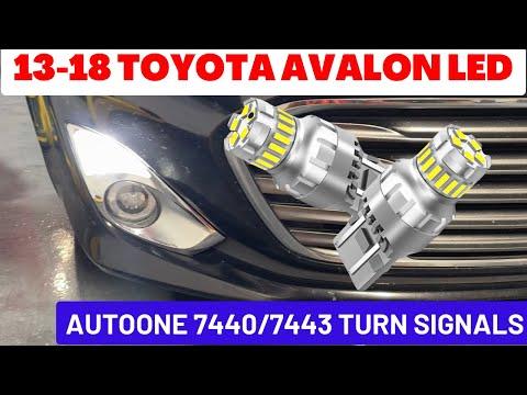 Installing AutoOne 7440/7443 LED Turn Signal on 2013-2018 Toyota Avalon