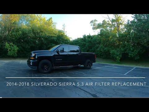 How To: 2014 - 2018 Silverado Sierra Engine Air Filter Replacement