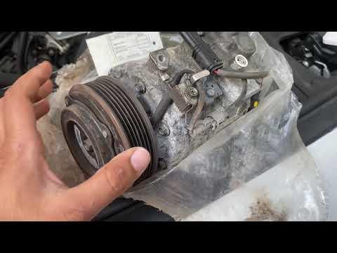 How to Replace the A/C Compressor on a 2016 BMW 550i (R-134a System)