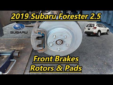 How to Replace Front Brake Pads and Rotors on a 2019-2024 Subaru Forester (Trim: Limited)