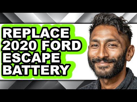 How to Replace 2020 Ford Escape Battery (Only Way)