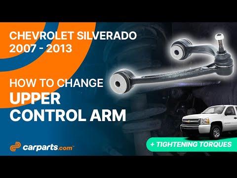 How to replace the Upper Control Arms 2007 - 2013 Chevrolet Silverado π
