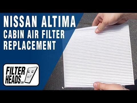 How to Replace Cabin Air Filter 2018 Nissan Altima | AQ1228
