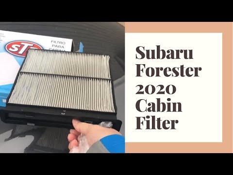 Subaru Forester 2020 2021 2022 2023 Cabin Air Filter Replacement Outback