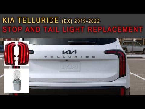 2019-2024 Kia Telluride | Stop and Tail Light Replacement | Bulb Replacement