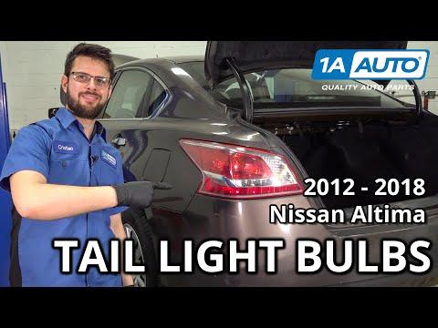 How to Replace Taillight Bulbs 2012-2018 Nissan Altima