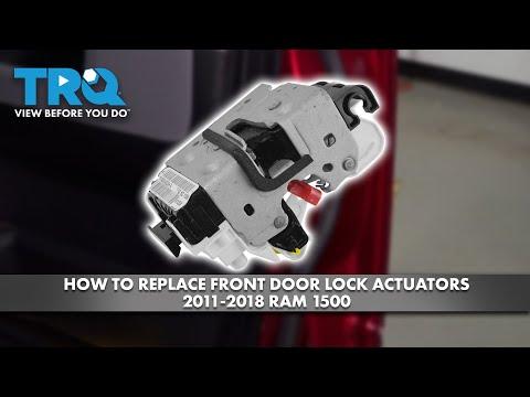 How to Replace the Front Door Lock Actuator on a 2019 Ram 1500