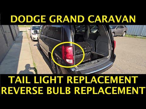 Dodge Grand Caravan - TAIL LIGHT / REVERSE LIGHT BULB REPLACEMENT / REMOVAL (2011 - 2020)