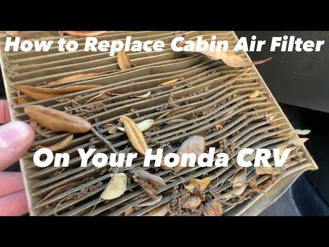 Replace Cabin Air Filter On Your Honda CRV 2019