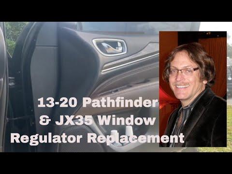 How to Replace Front Window Regulators on a 2013-2020 Nissan Pathfinder