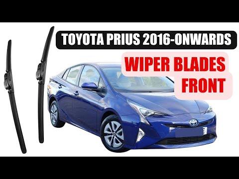 Toyota Prius 2016-onwards How To Change Front Wiper Blades Heyner Hybrid