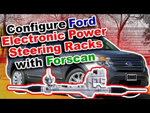 How to Configure a Ford EPAS Steering Rack with Forscan